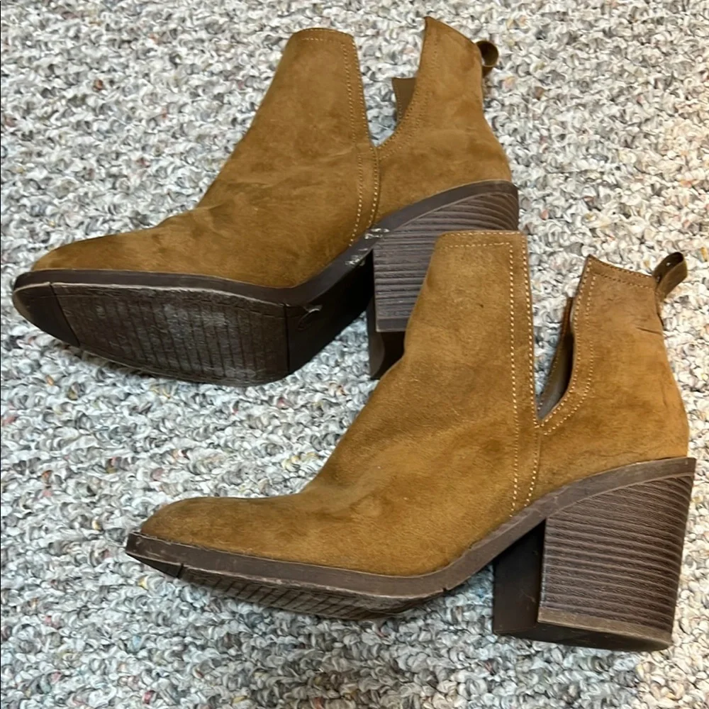 Women's Slip On Ankle Boots-9.5